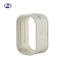 150mm White PVC Decorative Duct Kits Split Air Conditioner Pipe Cover Joint Straight Coupling