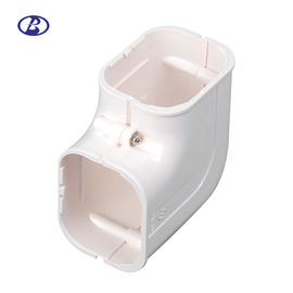 Indoor Air Conditioner Pipe Cover PVC Material Screw Mount High Flexibility