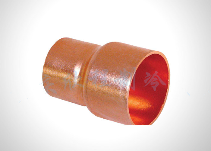 Reducing Straight Refrigeration Pipe Fittings Copper Pipe Coupling for