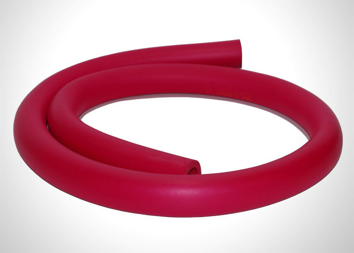 Blue Rubber Foam Insulation Tube , Air Conditioner Copper Pipe