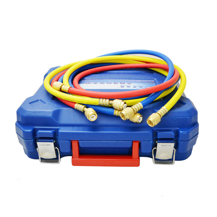 R410A R22 R410A R404A Manifold Gauge Set For Air Conditioner Charging With Adapter