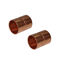 32Mpa Straight 3 / 8 Inch C1220 Copper Pipe Coupling