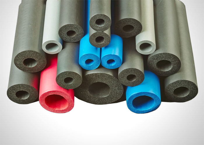 Multi Color Air Conditioner Pipe Insulation 689mm Inner Diameter