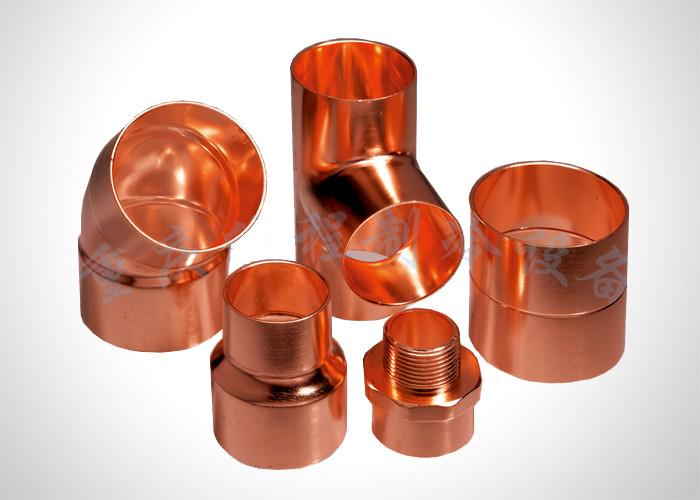 Reducing Straight Refrigeration Pipe Fittings Copper Pipe Coupling for
