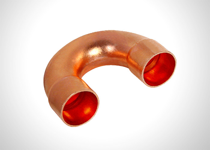 Lead Free Copper U Bend Fitting , U Shaped Copper Pipe For Coolane And