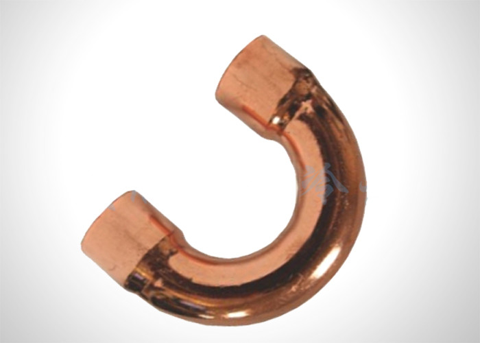 Lead Free Copper U Bend Fitting , U Shaped Copper Pipe For Coolane And