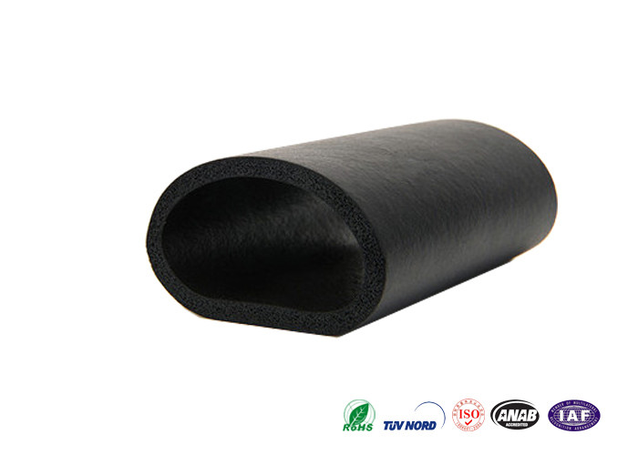 31/2"Black Foam Rubber Pipe Insulation , Ac Pipe Insulation Material