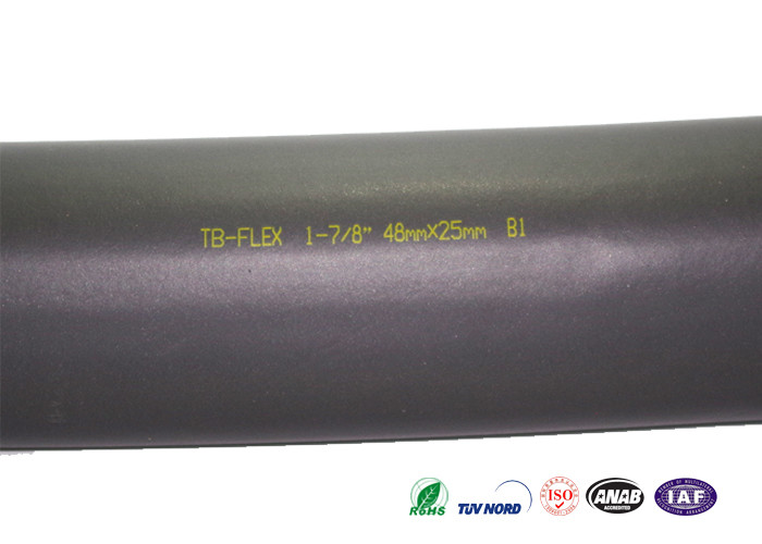 Eco Friendly Hvac Copper Tubing Insulation , 17/8" Ac Condenser Pipe