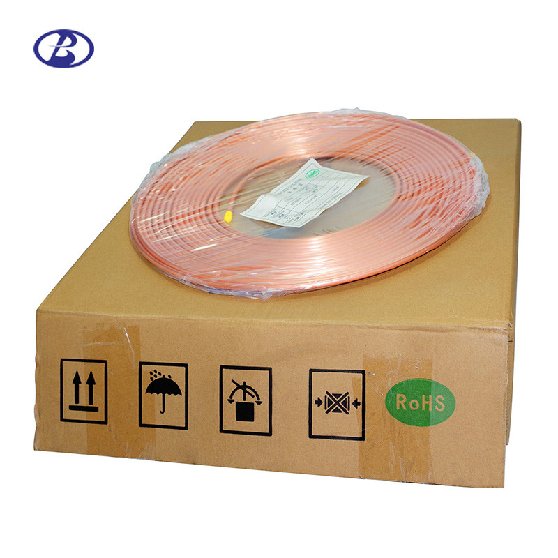 3/4 Inch Copper Refrigeration Tubing Coil Soft Annealed Pancake Coil Copper Pipe