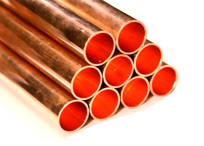 Custom Size Copper Refrigeration Tubing Copper Plumbing Pipe Air