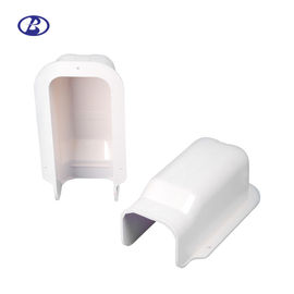 100mm White PVC Decorative Heating Pipe Cover White Color High Precision