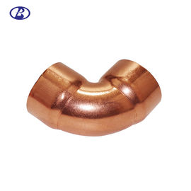 90 Degree Angle Hvac Copper Fittings 32Mpa Pressure Smooth Clean Surface