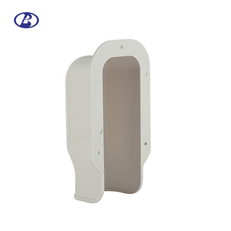 Split Air Conditioner Pipe Cover Fitting Wall Cover 130mm White PVC