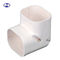 PVC Aircon Pipe Cover , Air Conditioning Duct Pipe Cover Elbow Corner