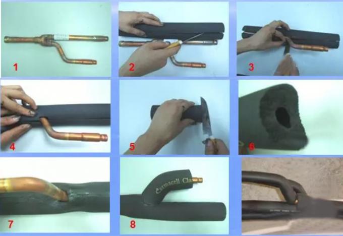 High Pressure Test Refrigeration Tubing Fittings Daikin Refnet Joint ...