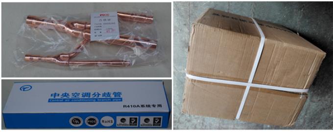 High Pressure Test Refrigeration Tubing Fittings Daikin Refnet Joint ...